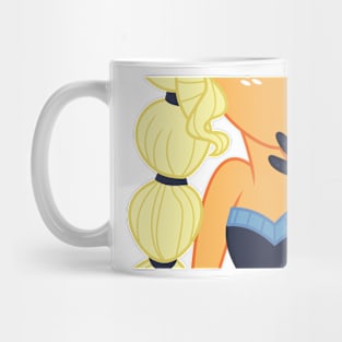 Applejack In Rarity's The Other Side Outfit Mug